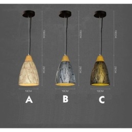 1 Licht Cement Moderne Hedendaagse Hanglamp Plafondlamp