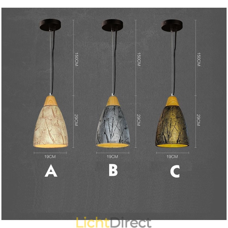 1 Licht Cement Moderne Hedendaagse Hanglamp Plafondlamp