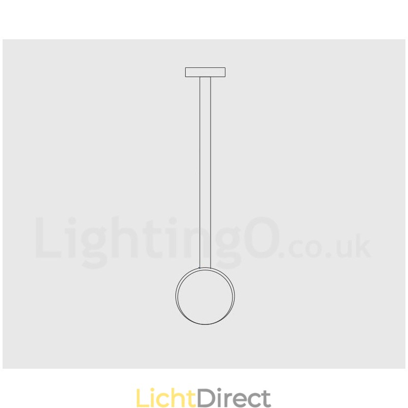 1 Licht Cement Moderne Hedendaagse Hanglamp Plafondlamp