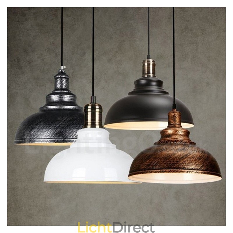 Moderne, eigentijdse hanglamp met 1 lichtbron van aluminiumlegering en aluminiumlegeringskap