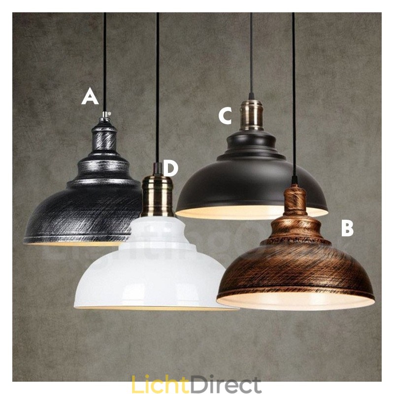 Moderne, eigentijdse hanglamp met 1 lichtbron van aluminiumlegering en aluminiumlegeringskap