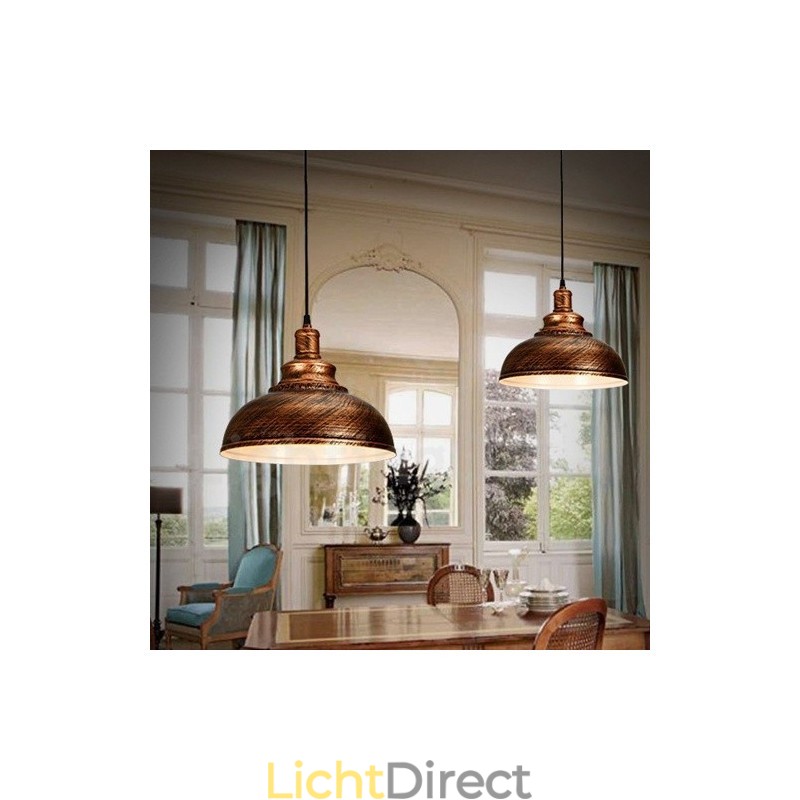Moderne, eigentijdse hanglamp met 1 lichtbron van aluminiumlegering en aluminiumlegeringskap