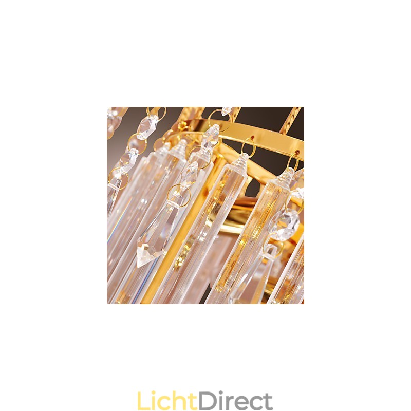 Luxe kristallen kroonluchter met 7 lampen