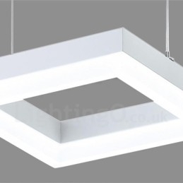 Moderne, eigentijdse hanglamp van aluminiumlegering met 3 lampen en acryl kap