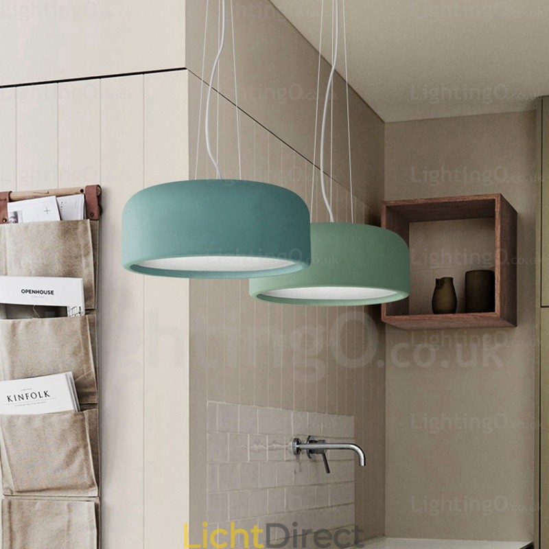 1-lichts Scandinavische plafondlamp met acryl kap
