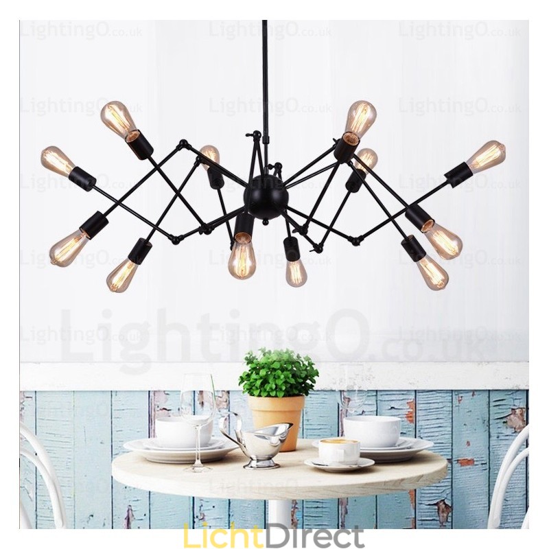 12 Licht Vintage Retro Kroonluchter Winkels