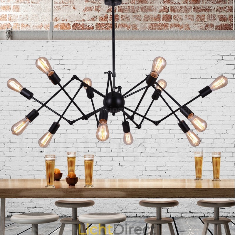 12 Licht Vintage Retro Kroonluchter Winkels