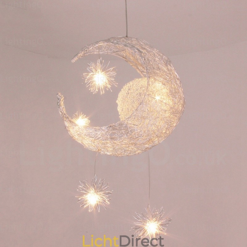 5-lichts moderne, eigentijdse hanglamp
