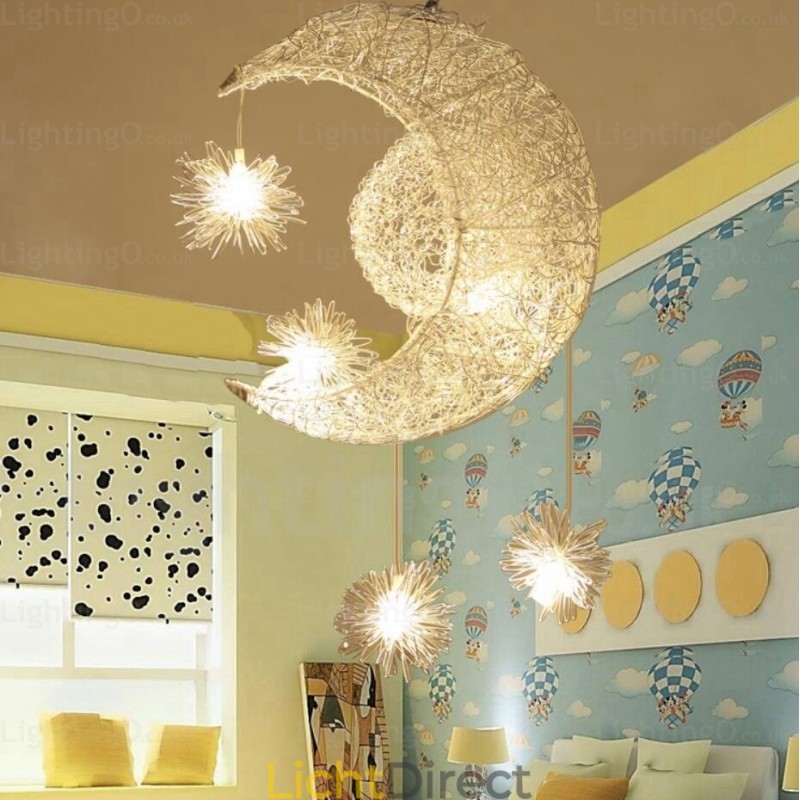 5-lichts moderne, eigentijdse hanglamp