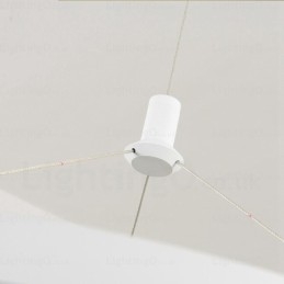 1-lichts moderne, eigentijdse hanglamp met acryl kap