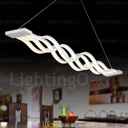 1-lichts moderne, eigentijdse hanglamp met acryl kap 1-lichts moderne, eigentijdse hanglamp met acryl kap