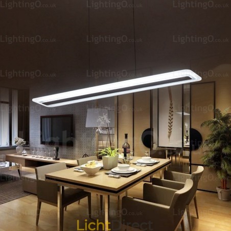 1-lichts moderne, eigentijdse hanglamp met acryl kap 1-lichts moderne, eigentijdse hanglamp met acryl kap