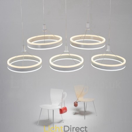 2-lichts moderne, eigentijdse hanglamp met acryl kap 2-lichts moderne, eigentijdse hanglamp met acryl kap