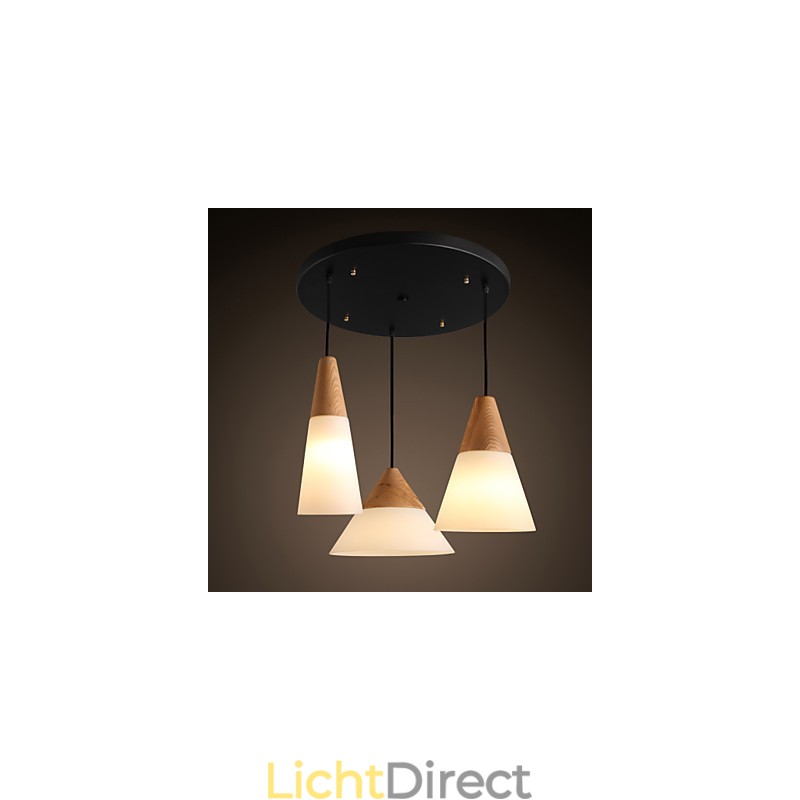 Kroonluchter Mini Stijl Moderne Hedendaagse Metalen 3 Lichts Hanglamp