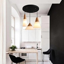 Kroonluchter Mini Stijl Moderne Hedendaagse Metalen 3 Lichts Hanglamp