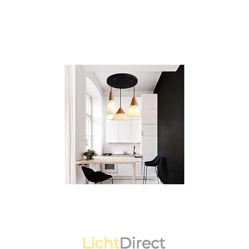 Kroonluchter Mini Stijl Moderne Hedendaagse Metalen 3 Lichts Hanglamp