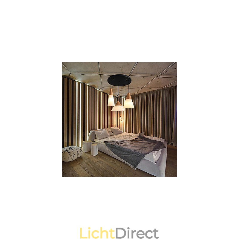 Kroonluchter Mini Stijl Moderne Hedendaagse Metalen 3 Lichts Hanglamp