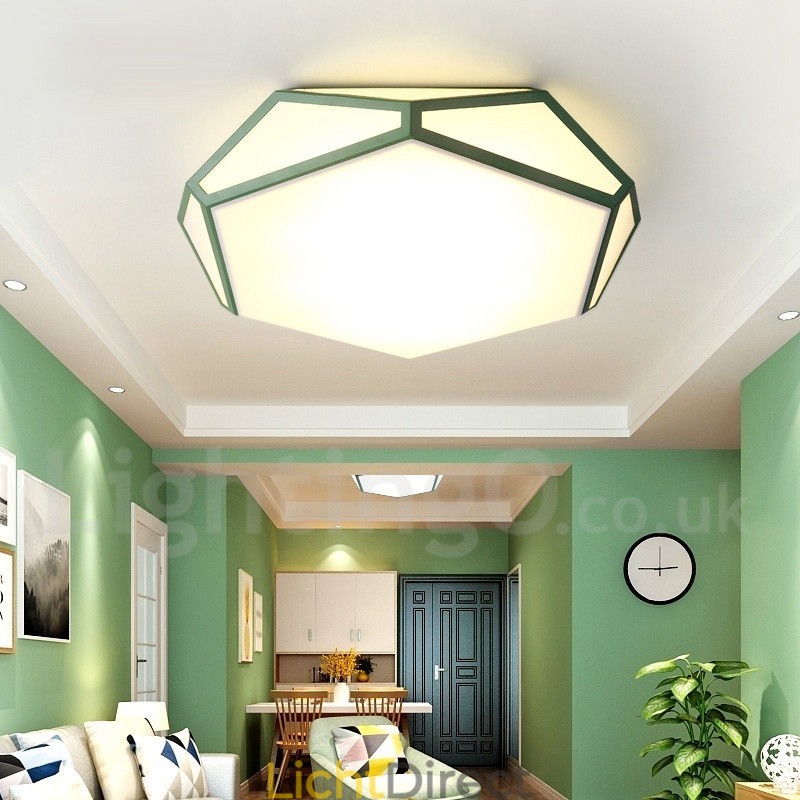Moderne eigentijdse stalen plafondlamp