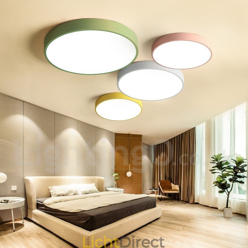 Multi Colours Modern Hedendaagse Stalen Verlichting Plafondlamp