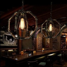 Café Industrieel Wind Amerikaans Waterleidingen