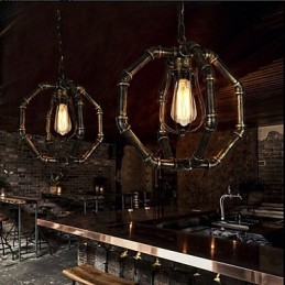 Café Industrieel Wind Amerikaans Waterleidingen