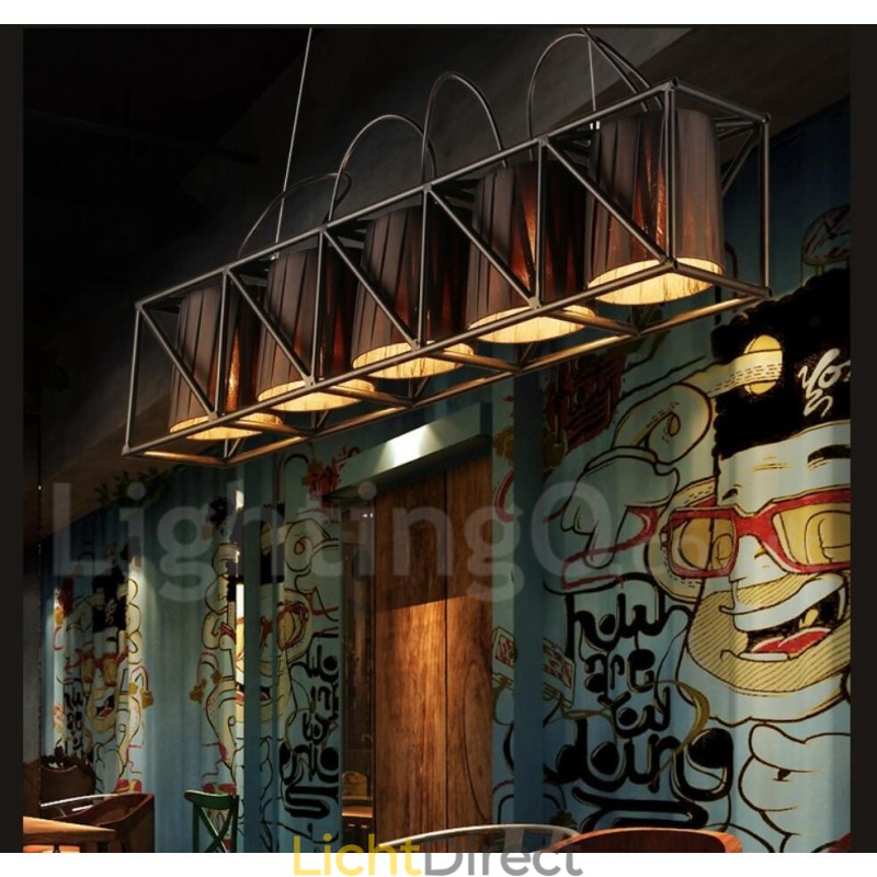 Industriële stijl stalen verlichting winkel hanglamp kroonluchter licht