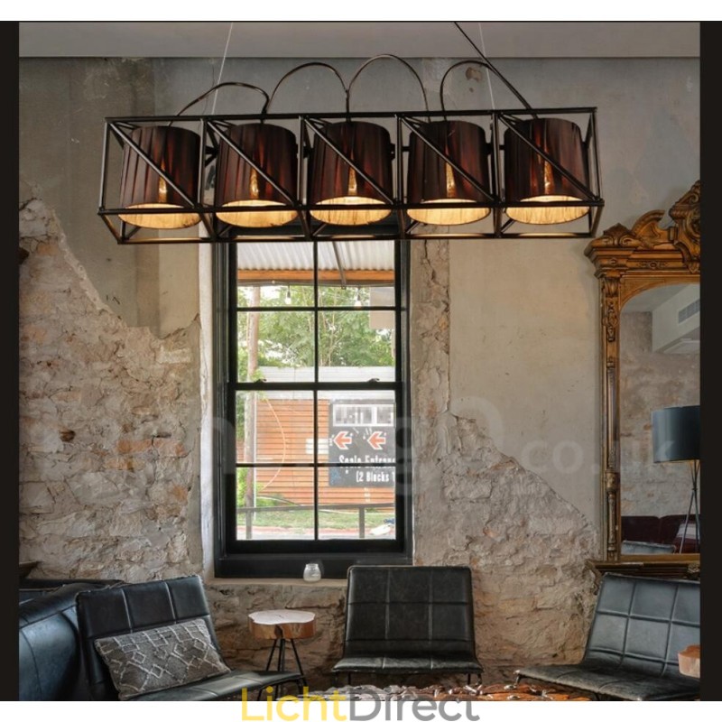 Industriële stijl stalen verlichting winkel hanglamp kroonluchter licht