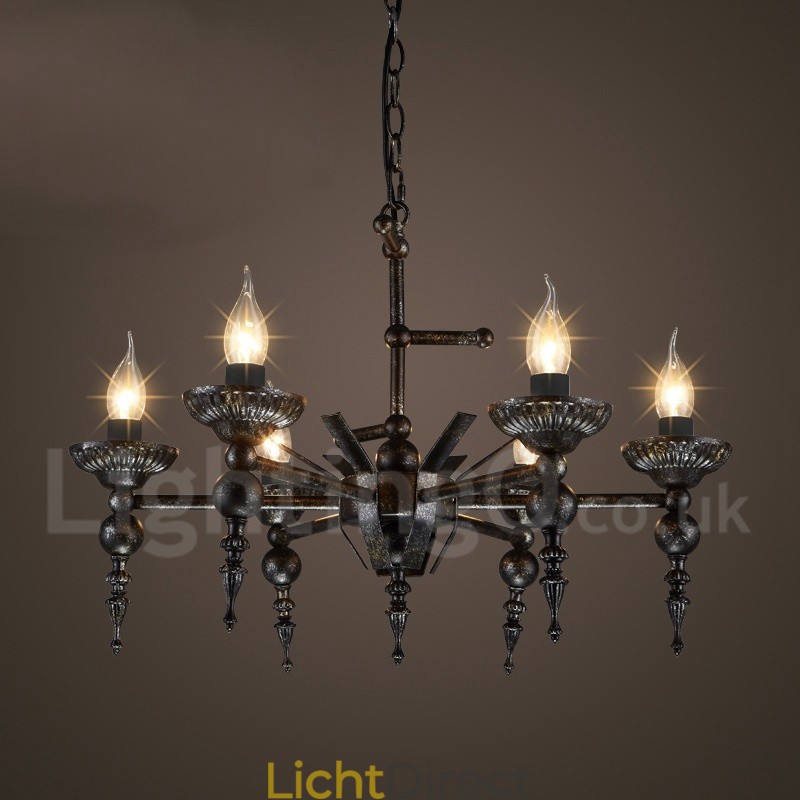 Industriële stijl stalen verlichting winkel hanglamp kroonluchter licht