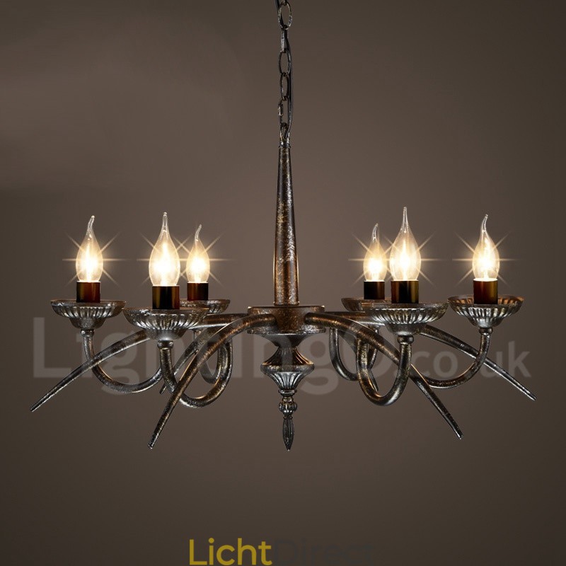 Industriële stijl stalen verlichting winkel hanglamp kroonluchter licht