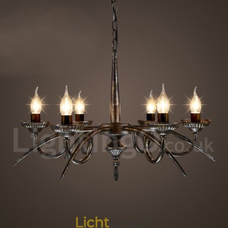 Industriële stijl stalen verlichting winkel hanglamp kroonluchter licht Industriële stijl stalen verlichting winkel hanglamp kroonluchter licht