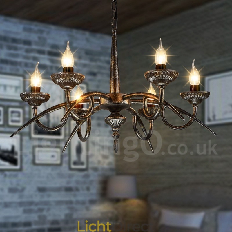 Industriële stijl stalen verlichting winkel hanglamp kroonluchter licht