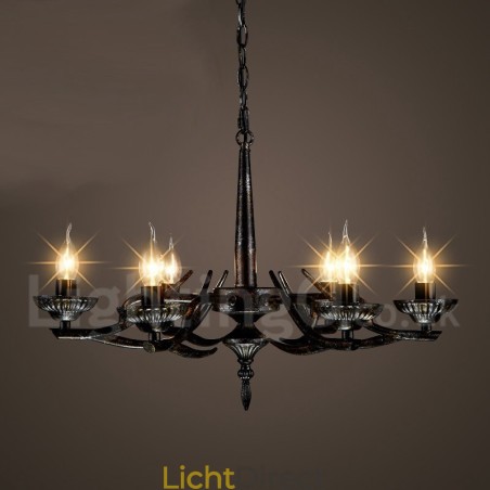 Industriële stijl stalen verlichting winkel hanglamp kroonluchter licht