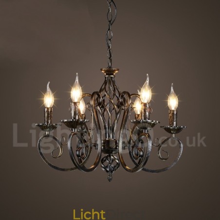 Industriële stijl stalen verlichting winkel hanglamp kroonluchter licht Industriële stijl stalen verlichting winkel hanglamp kroonluchter licht