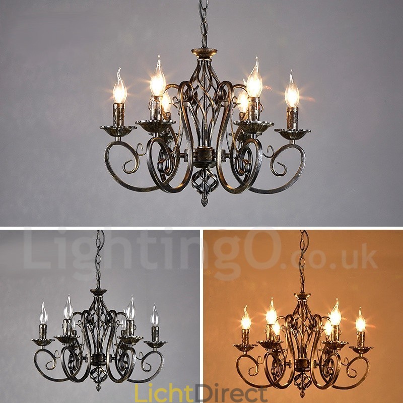 Industriële stijl stalen verlichting winkel hanglamp kroonluchter licht