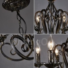 Industriële stijl stalen verlichting winkel hanglamp kroonluchter licht