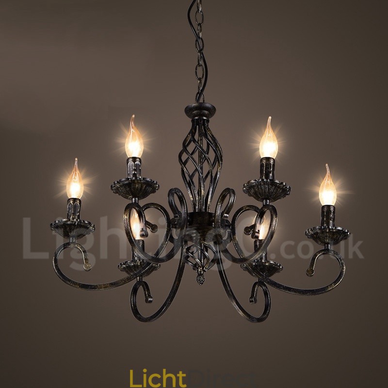 Industriële stijl stalen verlichting winkel hanglamp kroonluchter licht