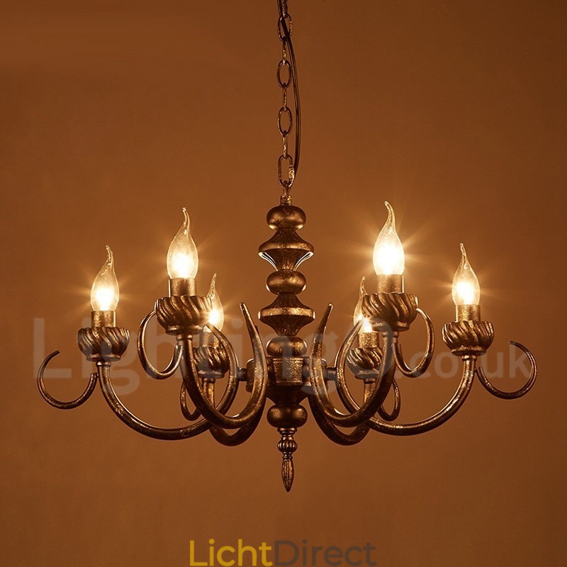 Industriële stijl stalen verlichting winkel hanglamp kroonluchter licht