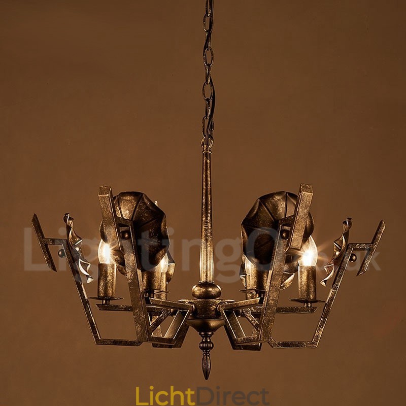 Industriële stijl stalen verlichting winkel hanglamp kroonluchter licht