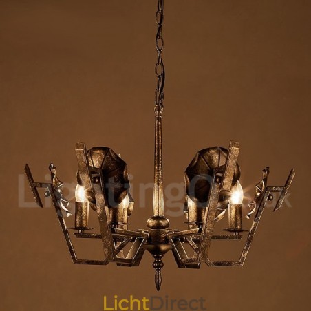 Industriële stijl stalen verlichting winkel hanglamp kroonluchter licht