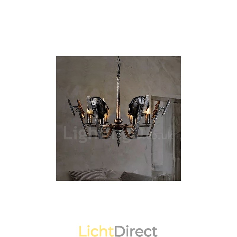 Industriële stijl stalen verlichting winkel hanglamp kroonluchter licht