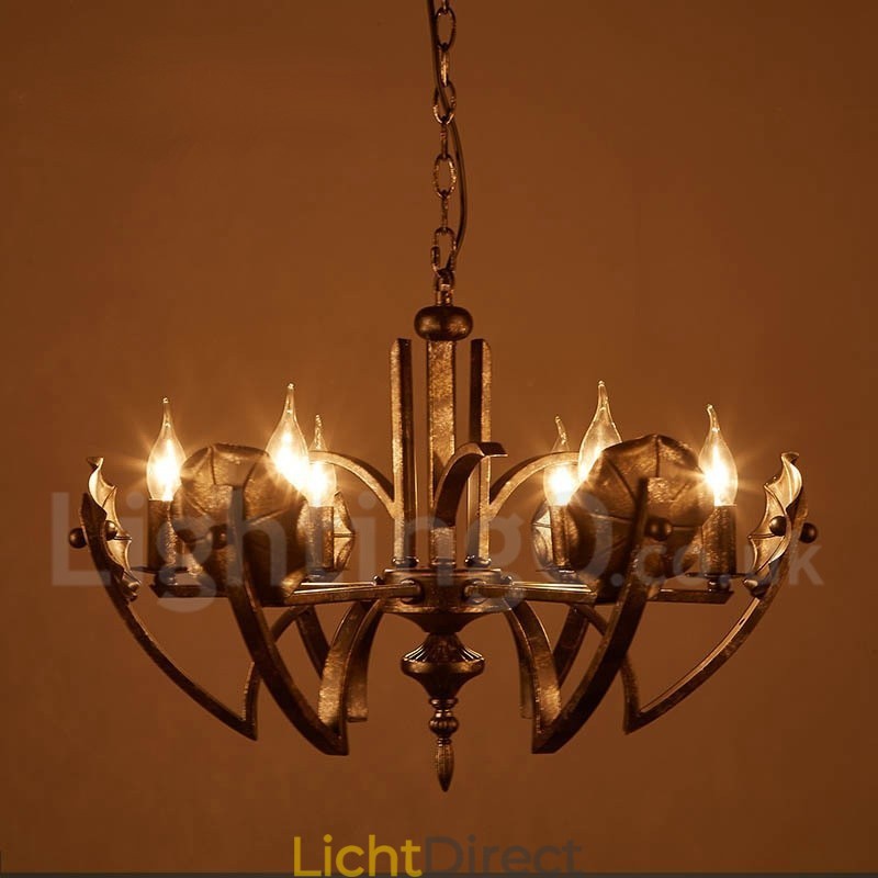 Industriële stijl stalen verlichting winkel hanglamp kroonluchter licht