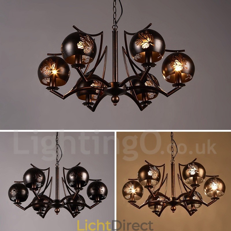 Industriële stijl stalen verlichting winkel hanglamp kroonluchter licht