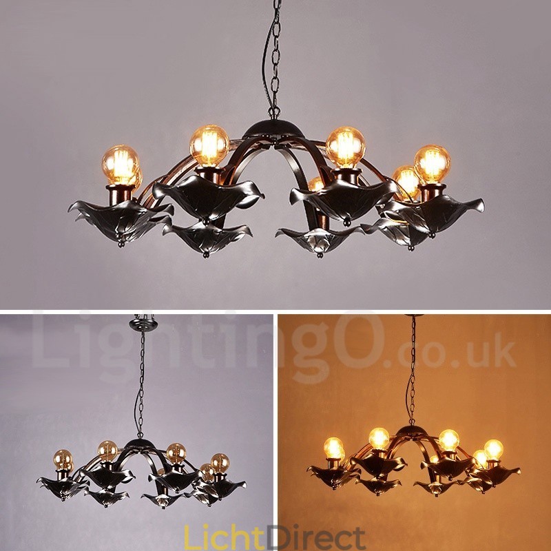 Industriële stijl stalen verlichting winkel hanglamp kroonluchter licht