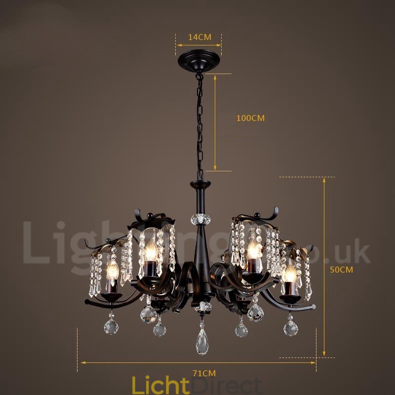 Industriële stijl stalen verlichting winkel hanglamp kroonluchter licht