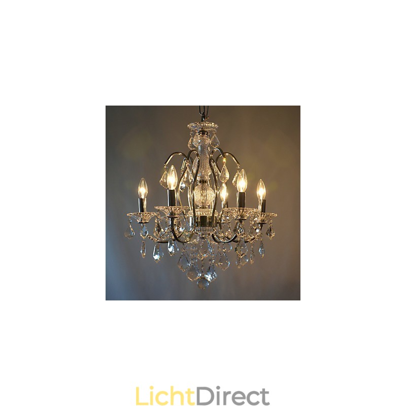 Plafondlamp met 6 lampen