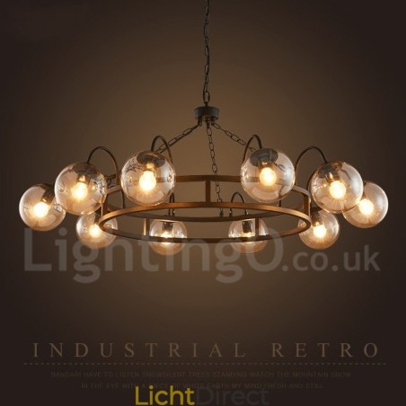 Industriële stijl stalen verlichting winkel hanglamp kroonluchter licht Industriële stijl stalen verlichting winkel hanglamp kroonluchter licht