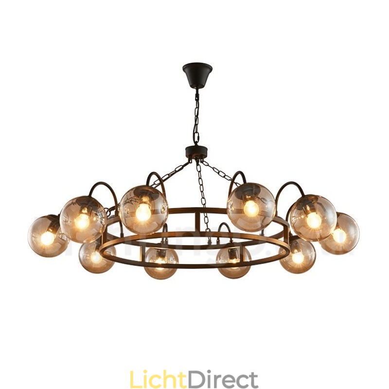 Industriële stijl stalen verlichting winkel hanglamp kroonluchter licht