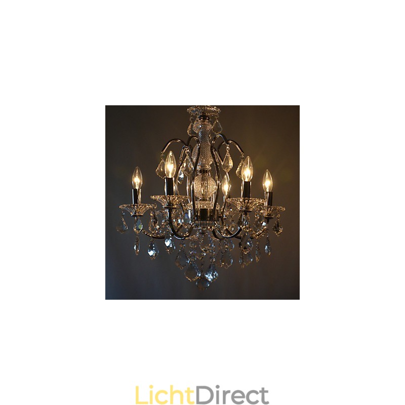 Plafondlamp met 6 lampen