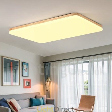 Hot Sale Ultra dunne houten acryl plafondlamp Hot Sale Ultra dunne houten acryl plafondlamp