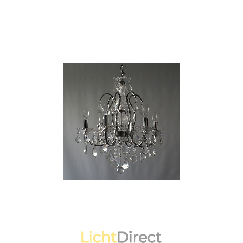 Plafondlamp met 6 lampen